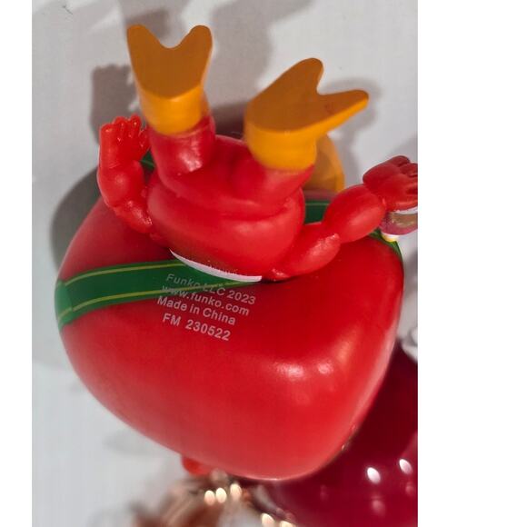 Handmade Beaded Keychain With Reworked Mini Figure - Picture 10 of 10